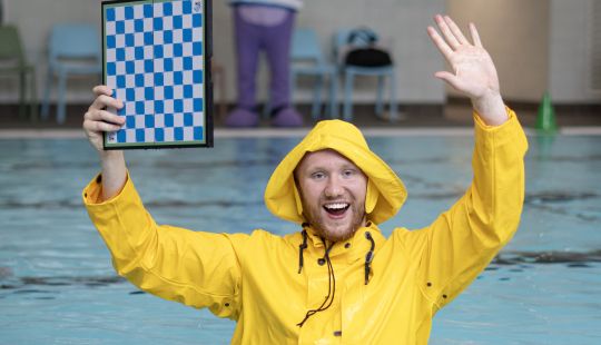Live-uitzending - Onderwaterdammen met Van Groenendijk en IJzendoorn (TeamNL) in Zwemcentrum De Welle